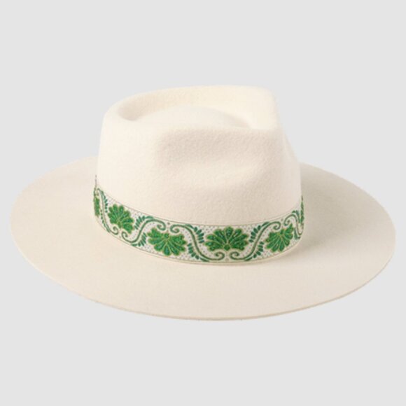 NWT Lack of Color Ivy Beverly Sun Hat White & Ivory Small Retail Price $149.00 - Picture 13 of 14